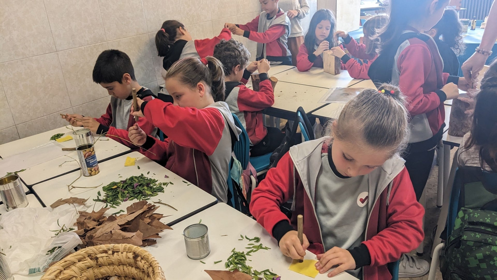 "What would happen if there were no bees?" - Bee Nesting Project at Joaquima Vedruna School