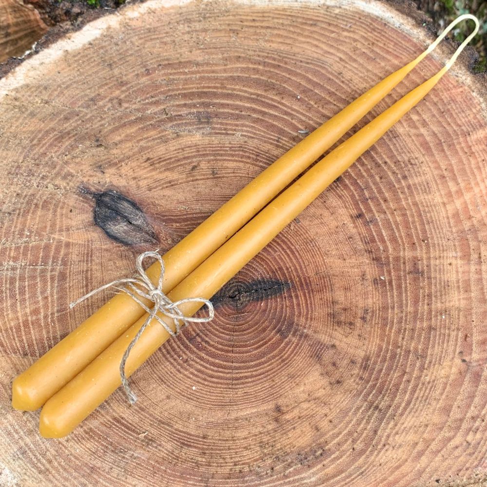 Taper Candles - 100% Pure Beeswax