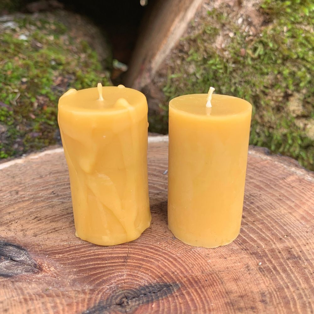 Velas Pilars - Cera de abeja 100% pura